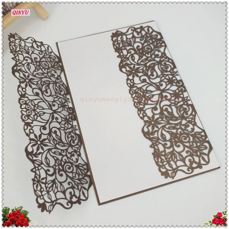 10 шт. лазерная резка свадебные пригласительные открытки приглашения на день