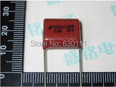 Полипропиленовые конденсаторы CBB 100 K 224 V 224J 630V 630 мкФ 220nF 0 22 P15MM шт.|polypropylene capacitor|0.22uf