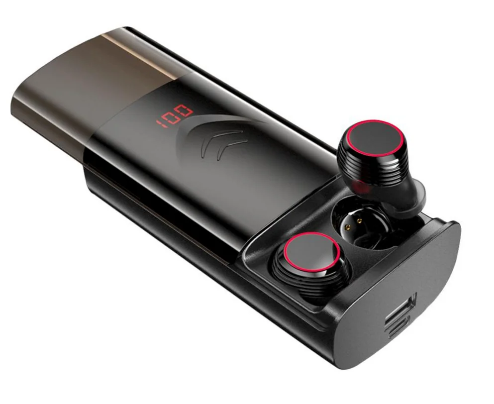 Bluetooth 5 0 T9 TWS беспроводные наушники стерео HIFI шумоподавление с 6000 мАч зарядный