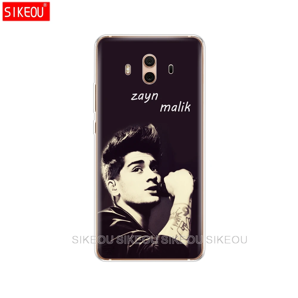 Силиконовый чехол для телефона Huawei mate 7 8 9 10 pro LITE One Direction Zayn Malik|Бамперы| |