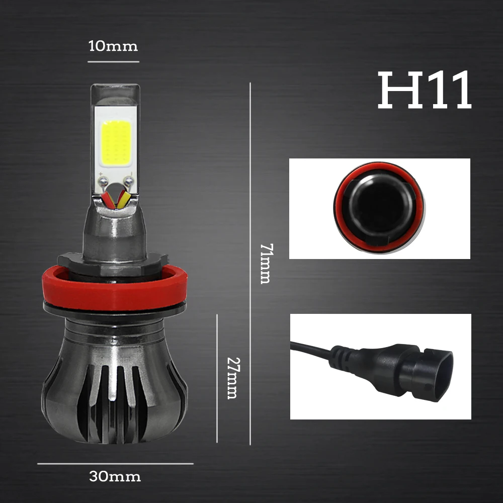Hiyork 2 шт. Led H3 H11 H8 H9 H27 880 881 автомобильный противотуманный светильник двойной цвет белый желтый синий/голубой лед 12 В автомобильные аксессуары лампа Новинка