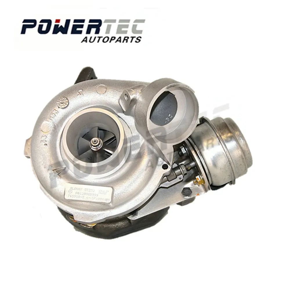 Турбокомпрессор Garrett GT2256V полный 715910-715910 A6120960599 для Mercedes E M 270 CDI OM612 120 кВт 125 0002/1 |
