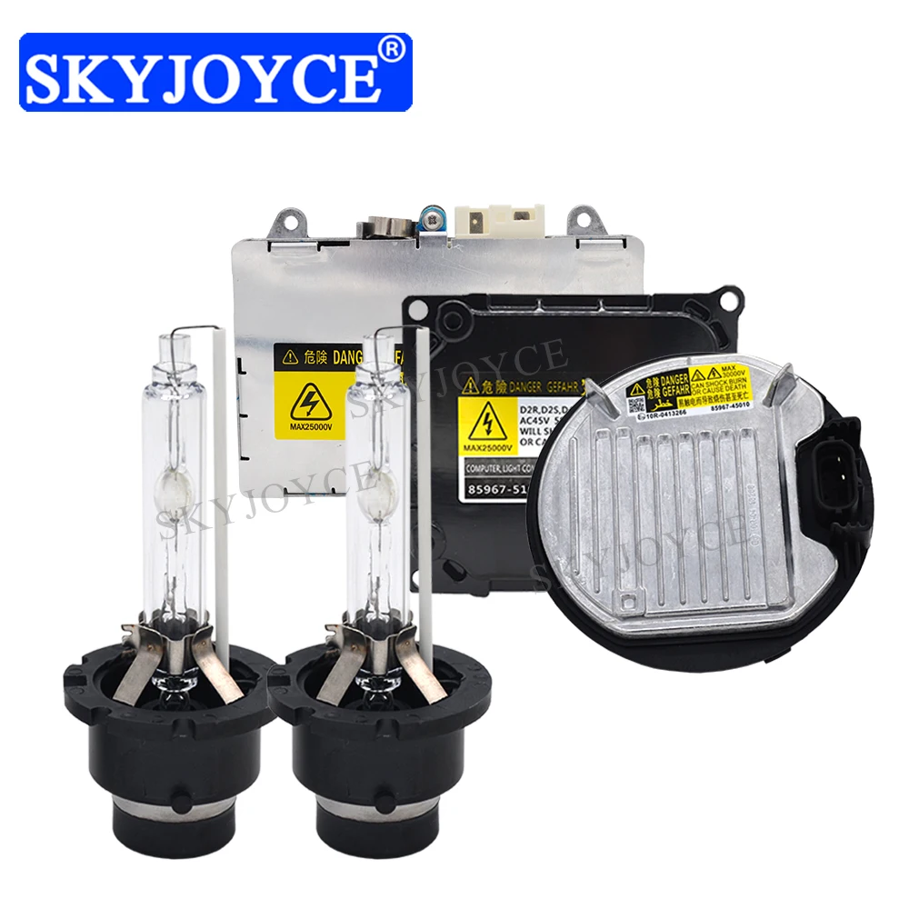 Оригинальный 35 Вт/55 Вт D2S D4S HID Комплект 4300 К 5000 6000K 8000K лампы D2R D4R xenon балласт