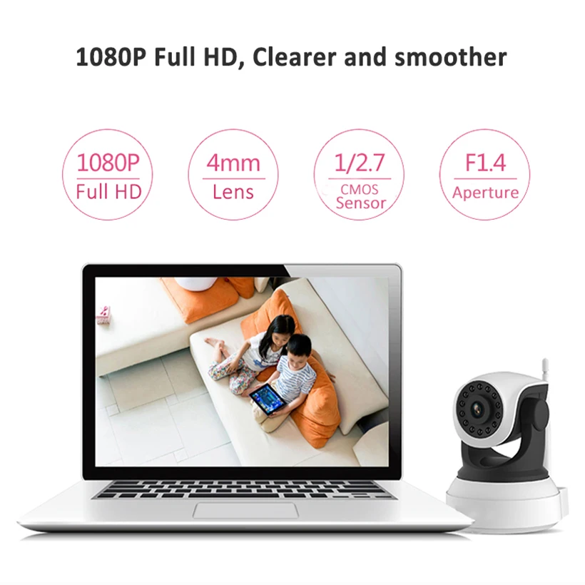 IMIEYE 1080 P 720 Беспроводной IP Wi-Fi Камера CCTV домашние безопасности веб-камера