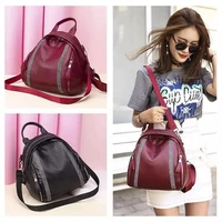 new fashion women backpack high quality youth leather backpacks for teenage girls female school shoulder bag bagpack mochila