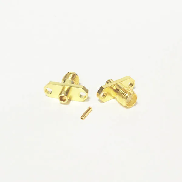 1 шт. гнездовой разъем SMA RF коаксиальный модем коннектор 2-отверстие крепление на