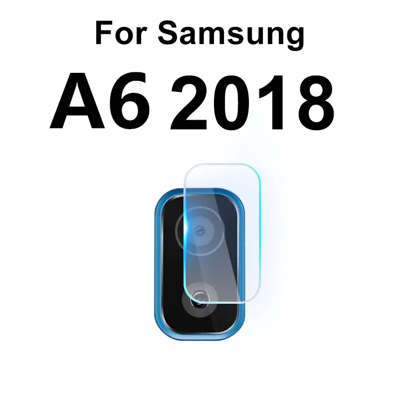 A6 2018 2 шт для задней панели Камера объектив Стекло для samsung Galaxy A10 A20 A30 A40 A50 A60 A70 M30 M20 S10E S10 плюс A7 A750 объектив закаленная пленка - Цвет: A6 2018