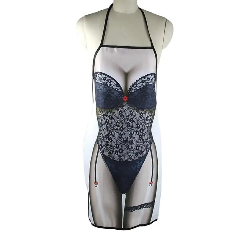 Вечерние фартуки для барбекю 1 шт. многоцветные сексуальные забавные готовки