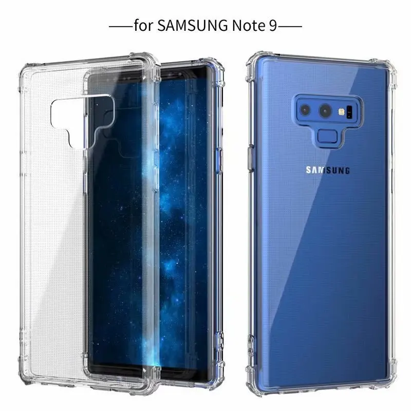 Для samsung Note 9 бронированный чехол для телефона из ТПУ с воздушной подушки мягкие