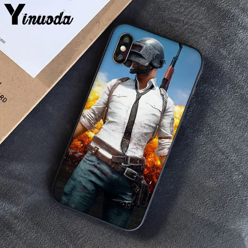 Чехол для телефона Yinuoda Hot Game PUBG Winner iphone SE 2020 8 7 6 6S 6Plus X XS MAX 5 5S XR 10 | Мобильные
