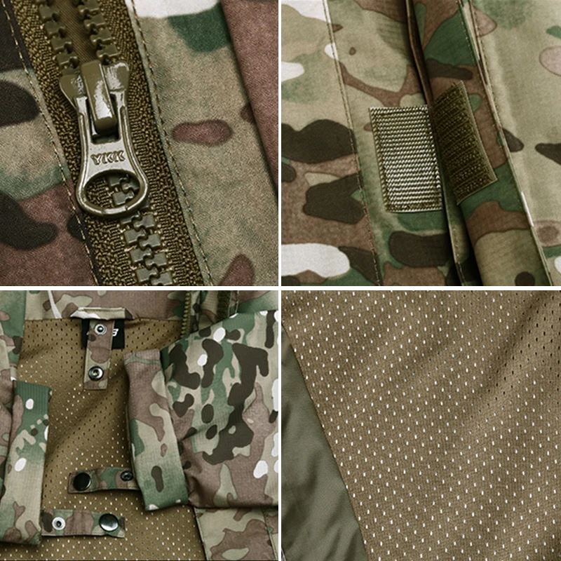 CQB зимняя куртка Для мужчин из двух частей Верхняя одежда Куртки охотничьи
