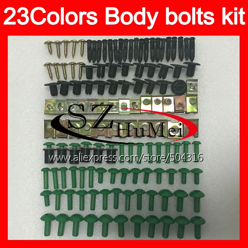 

Fairing bolts full screw kit For SUZUKI GSXR1000 05 06 07 08 GSXR 1000 GSX R1000 K5 2006 2007 2008 Windscreen bolt screws Nuts