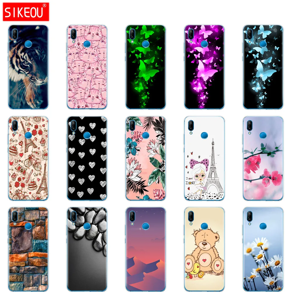 Силиконовый чехол для huawei Nova 3 3i 3e coqa телефона i e funda мягкий ТПУ полностью 360