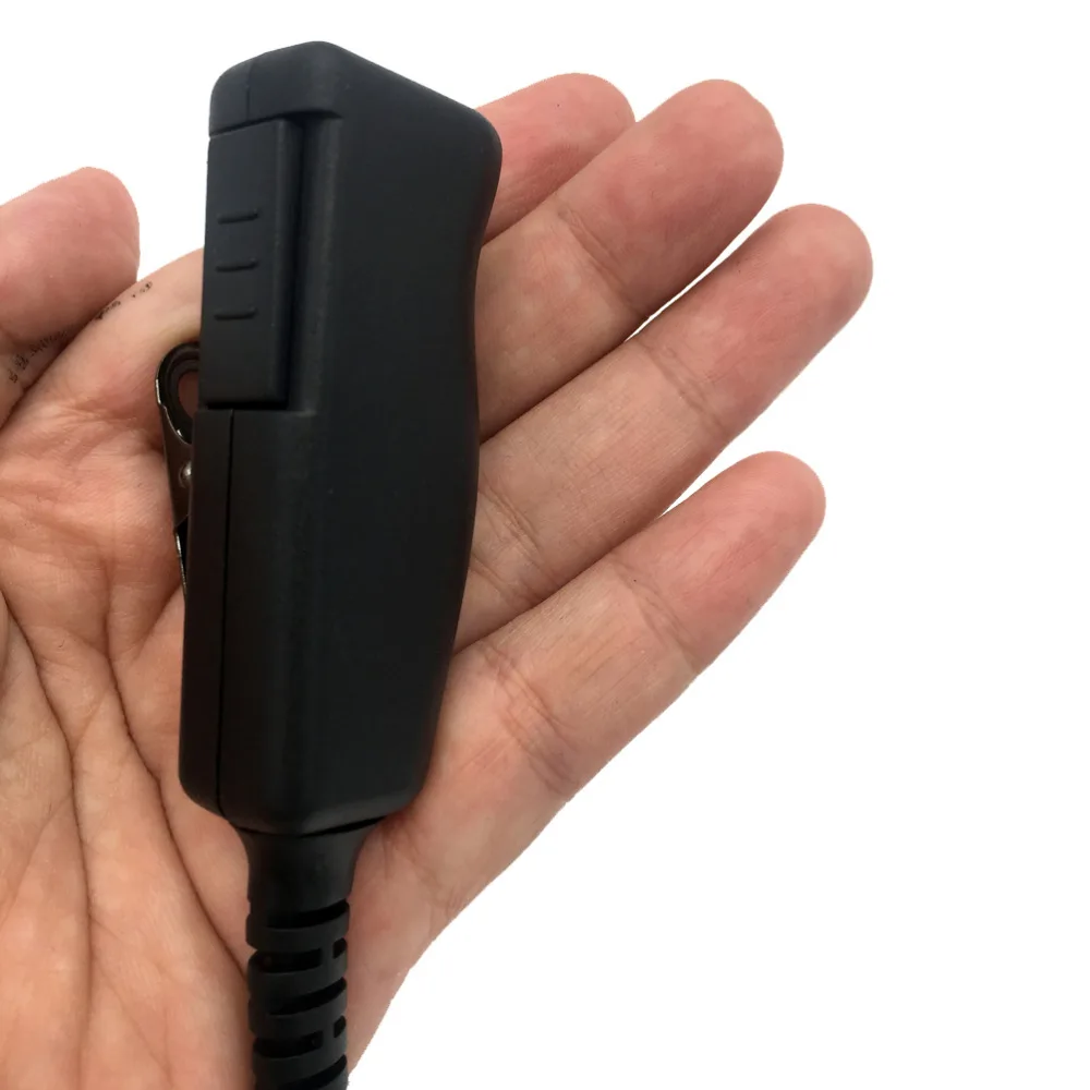2 контактный Профессиональный PTT Скрытая Акустическая трубка Защита корпуса ФБР