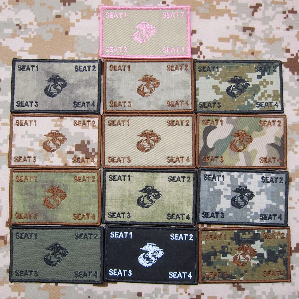 U.S.MARINES пользовательское имя Ленты название бренда Военная заплата вышивки|embroidery