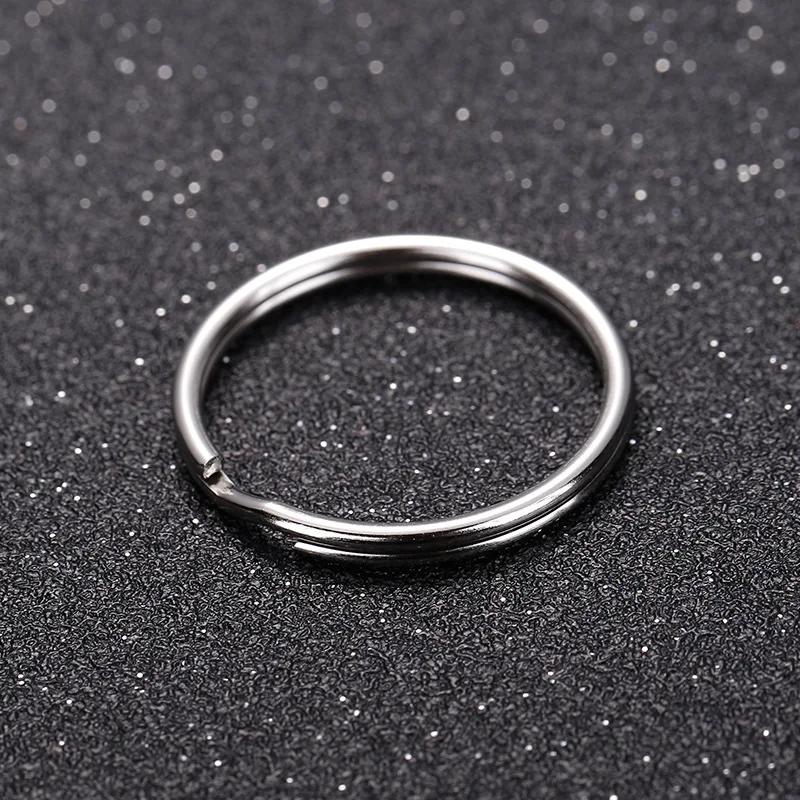 20pcs/lot Metal Split Key Holder Rings 15 20 25 28 30 32 35 38 40MM Blank Round for DIY Chian Making Accessories | Украшения и
