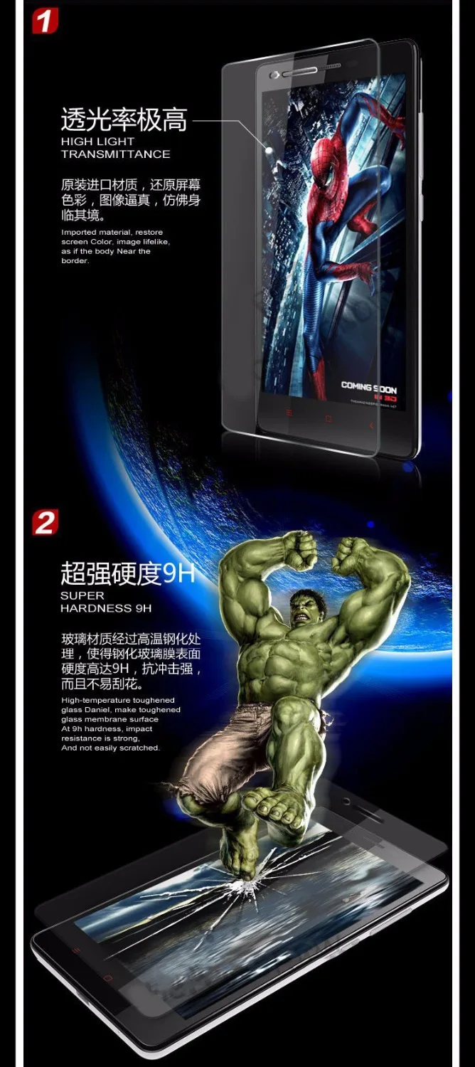 Потрясающее закаленное стекло 10 шт./лот для защиты экрана от царапин Samsung Galaxy E5 E500