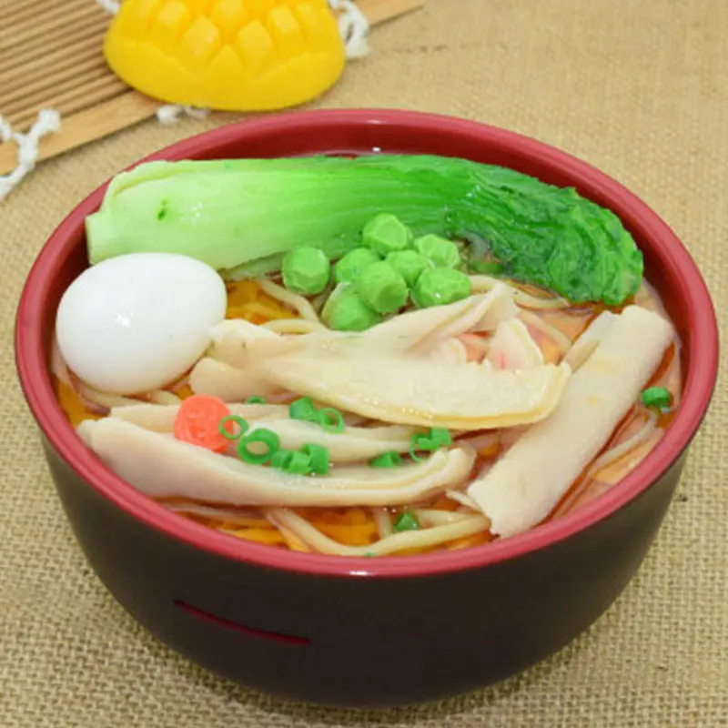 ПВХ моделирование Udon лапша ресторанная модель японская ручная вытяжка продукты из лапши украшения реквизит для фотографии декоративные хитрые игрушки