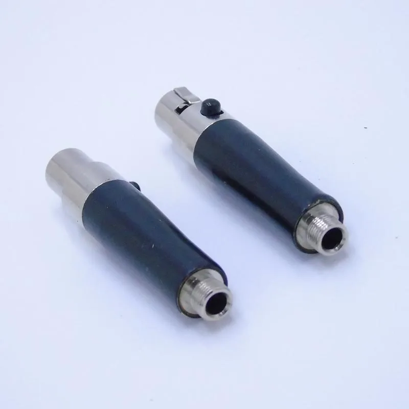 Высокое качество 10 шт./лот Mini xlr 3 pin гнездо к 5 мм 1/8 &quotстерео Женский аудио адаптер