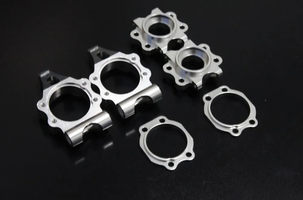 

baja 5b Alloy rear hub carrier set (sliver color)