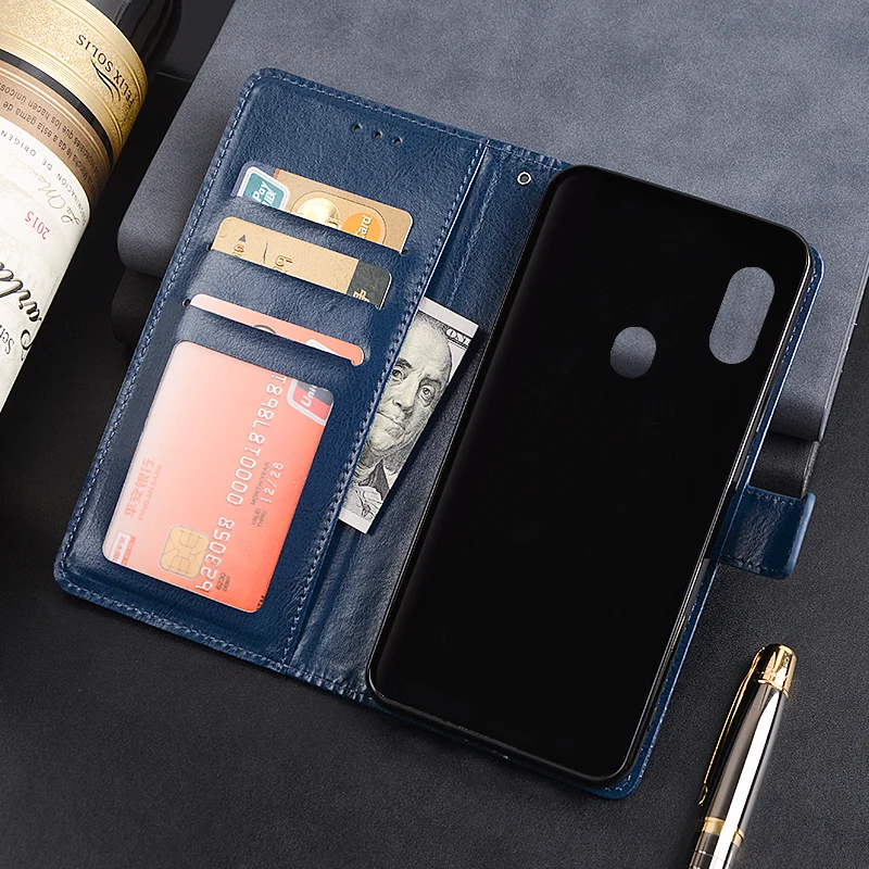 Чехол для Umidigi F1 деловой чехол с подставкой и откидной крышкой кожаный телефона