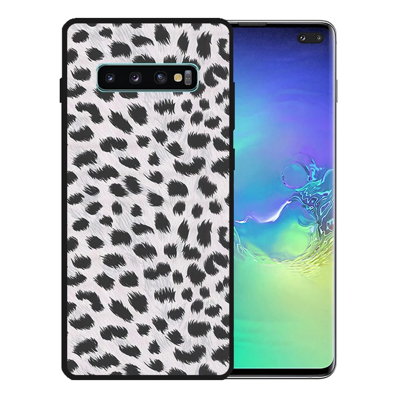 Мягкий силиконовый черный чехол для samsung Galaxy S10 5G S8 S9 Plus S10E Note 10 Pro 9 8 Прочный