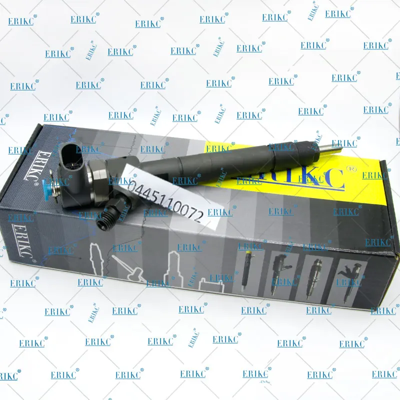 ERIKC 0445110072 коллектора системы впрыска топлива автоматизации Инжектор 0 445 110 072 экскаватор Подлинная Новые впрыска дизельного топлива 0445 110 072 для Mercedes