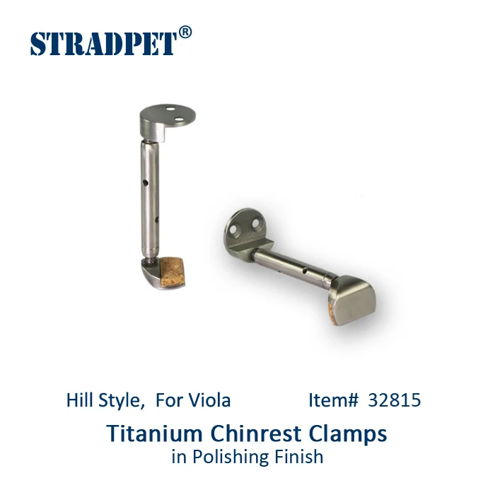 STRADPET титановые зажимы для Chinrest винты из титана яркие и серые в стиле холма