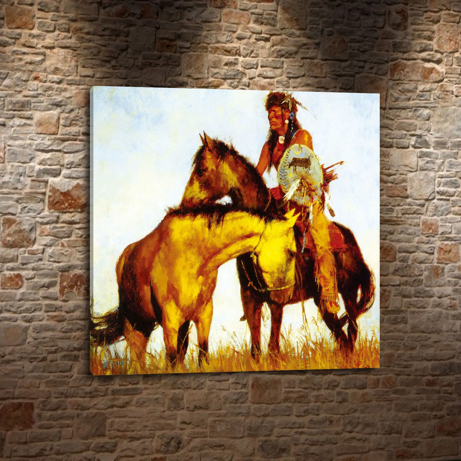 Говард телпунин индийский Повседневный и портретный холст HD Печать Гостиная