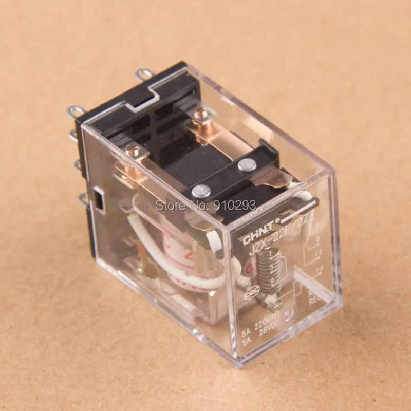 JZX22F твердотельное реле питания 5A 220VAC 28VDC катушки 8 pin Электрический релейный