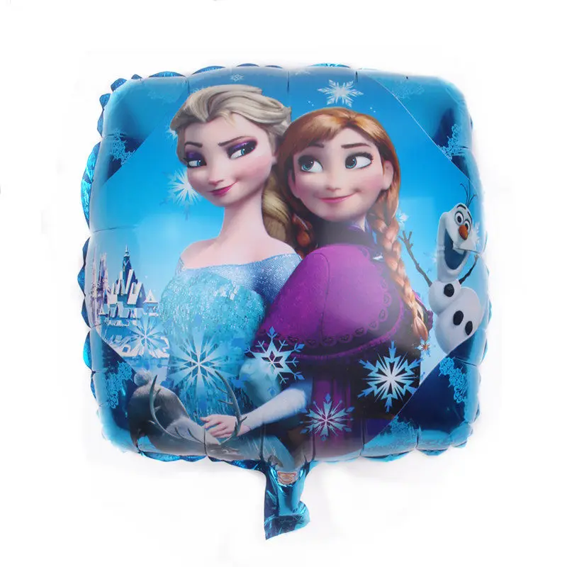 Figure balloon TSZWJ Новинка 18-дюймовые из серии «Принцесса» алюминий воздушный шар украшение для вечеринки декоративные шары оптом - Цвет: Figure balloon