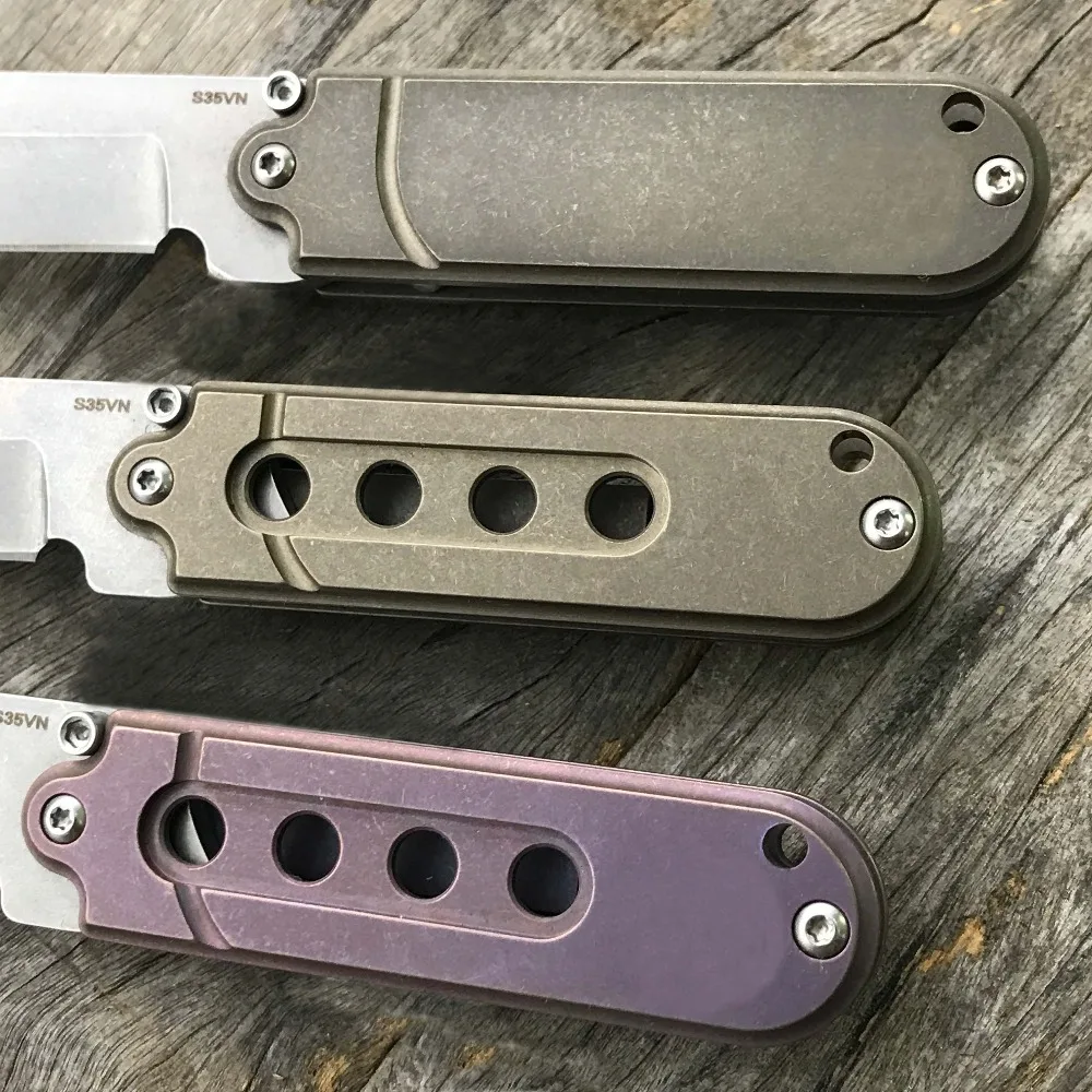 Складной нож LDT Bean Thorn Gen2 с титановой ручкой S35VN походные ножи для выживания