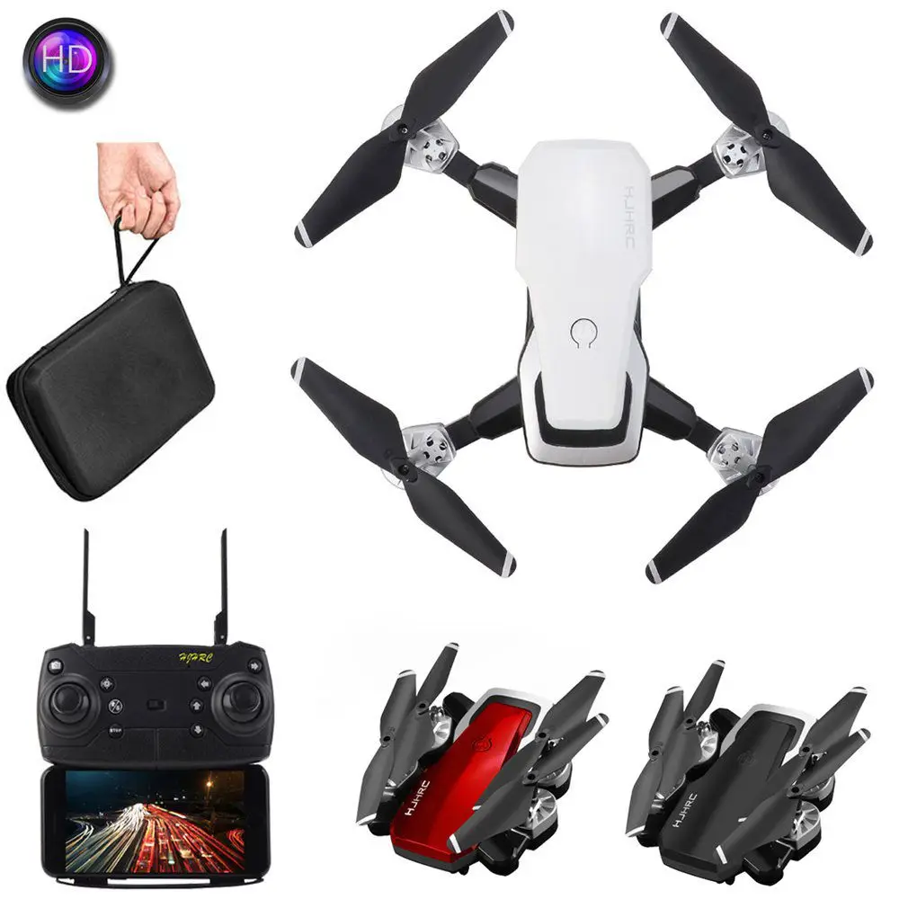 without camera Bag W HJ28 складной Радиоуправляемый Дрон 4 канала Wifi 2MP/5MP FPV камера Дрон высота удержания жестов фото/видео Радиоуправляемый квадрокоптер модель вертолета - Цвет: without camera Bag W