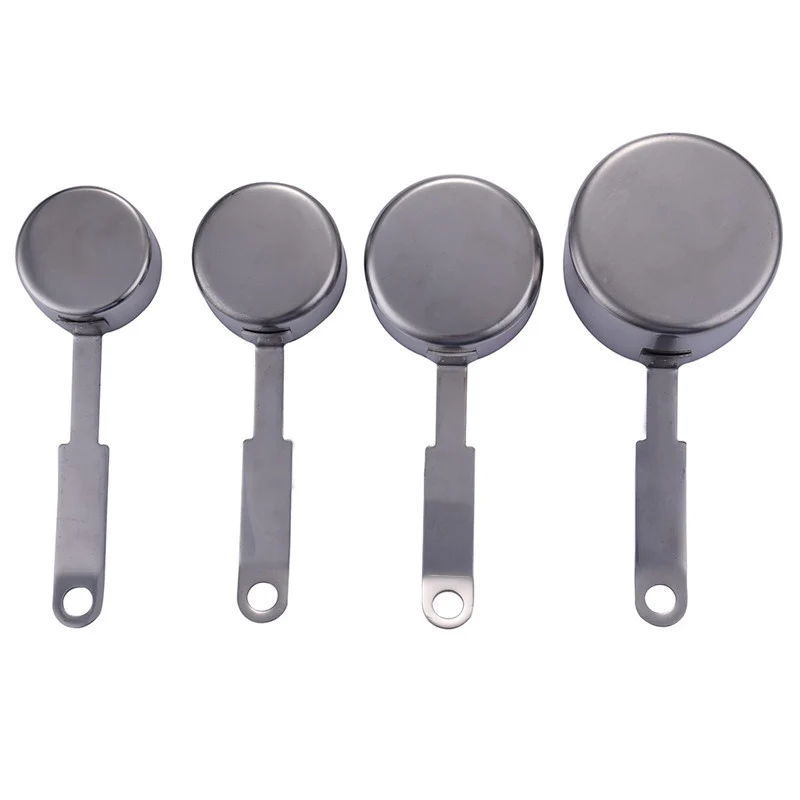 4pcs 4 size Measuring Cups Spoon Kitchen Tools Set For Baking Coffee Tea |