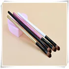 Набор кистей для макияжа, Профессиональные кисти для растушевки теней, подводки, туши, бровей, для макияжа, теней, помады, 1 шт.