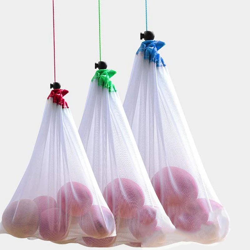 1 Набор многоразовые экологические сетчатые сумки для покупок продуктовых