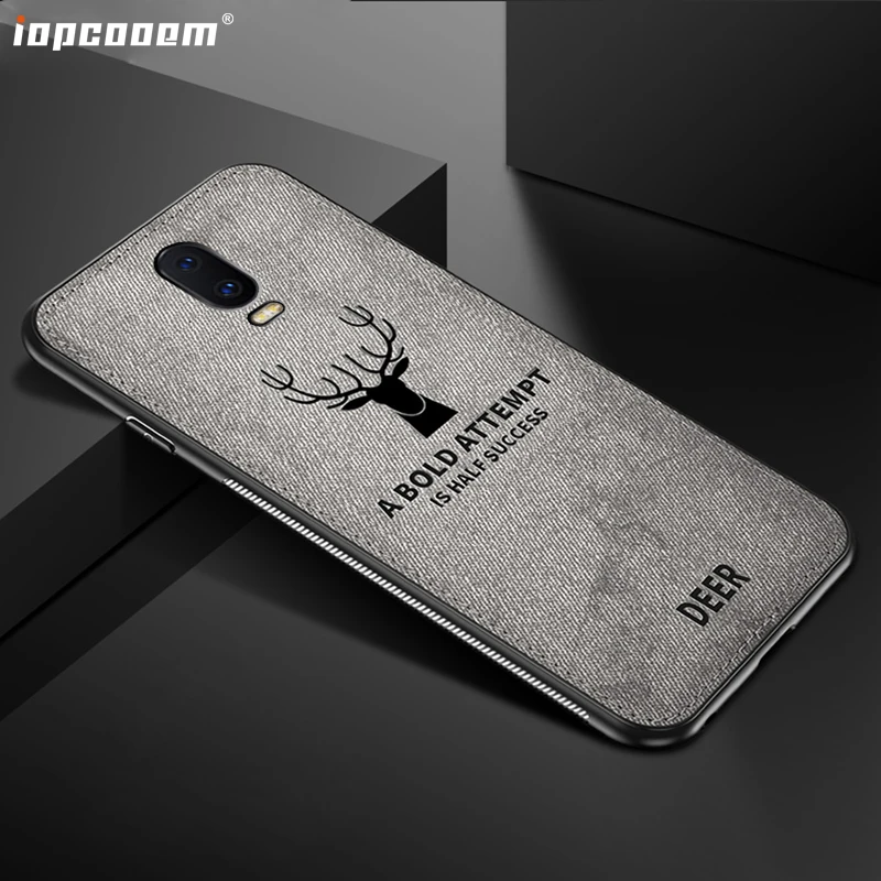 Case For OPPO R17 Retro business PU Non-slip anti-cloth Phone Back Cover R 17 Coque Fundas | Мобильные телефоны и