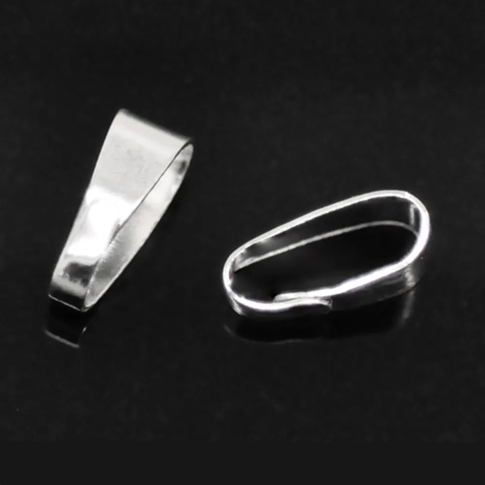 DoreenBeads цинковая Подвеска из металлического сплава зажимы и подвески Серебристые