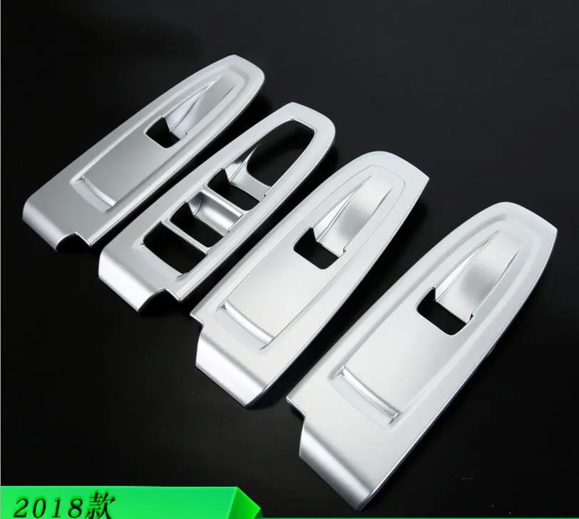 For SUBARU XV 2018 4 PCS ABS Chrome Car Interior Inside Door Handle Bowl Cover Trim Stickers Styling Auto Accessories | Автомобили и