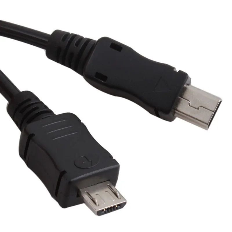 2 шт 3 фута 1 м пружина Спиральный Micro USB B к Mini 5 Pin Мужской адаптер спиральный кабель