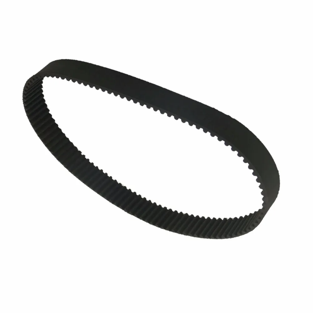 Ремни синхронного привода из резины с замкнутым контуром HTD 5M длиной 835 мм, шириной зубца 15 мм, шагом 5 мм и 167 зубьями для передачи на синхронных шкивах CNC.