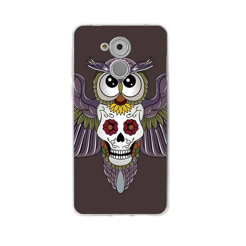 colorful cartoon cat eagle Flower Fruits Soft TPU Phone Case For huawei P10lite P10 plus P8 P9 honor 6A 3C 4c 7 8 9 5a 5c C105 | Мобильные