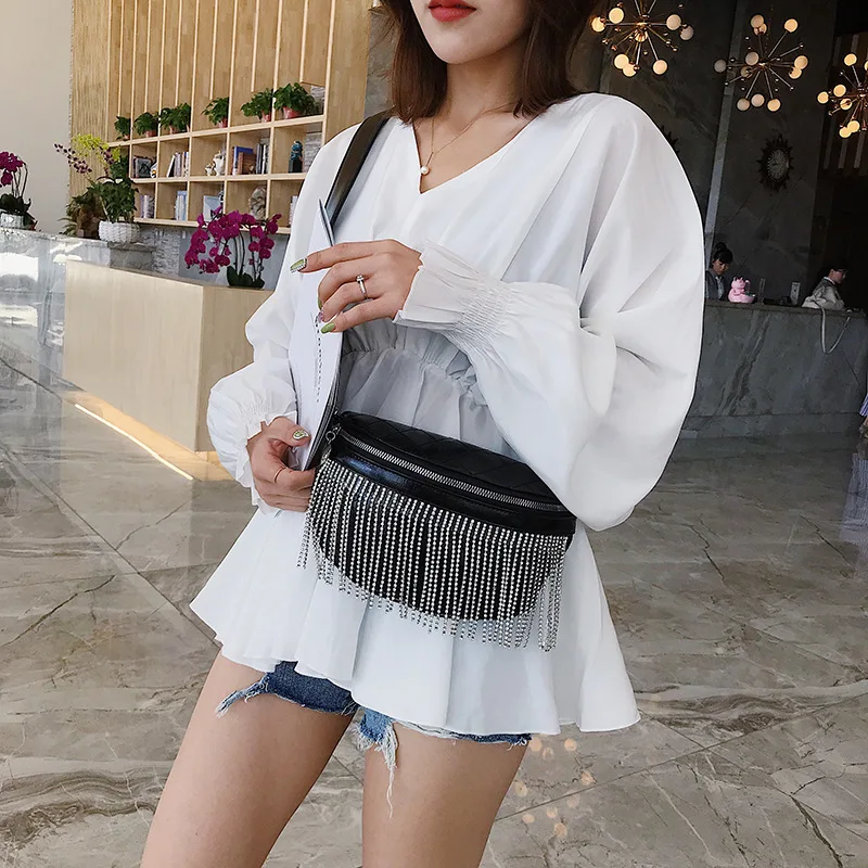 Female Crossbody Bags For Women 2019 High Quality Leather Luxury Handbags Designer Sac Main Ladies Tassel Shoulder Messenger Bag | Багаж и
