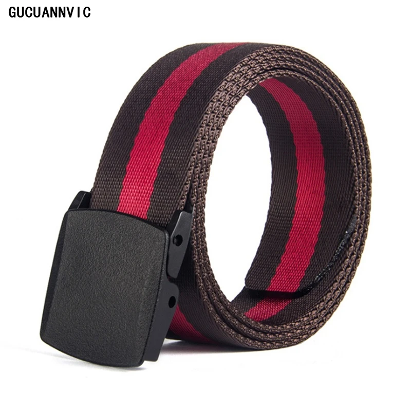 Ремень брезентовый мужской широкий нейлоновый тактический ремень с пластиковой