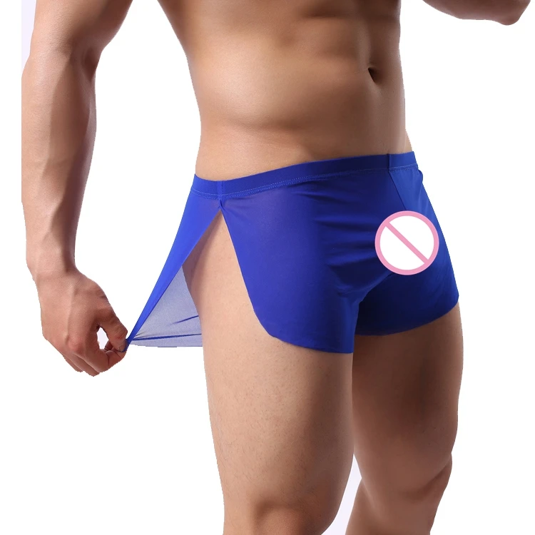 2017 сексуальное мужское нижнее белье для геев ультратонкие дышащие мужские трусы
