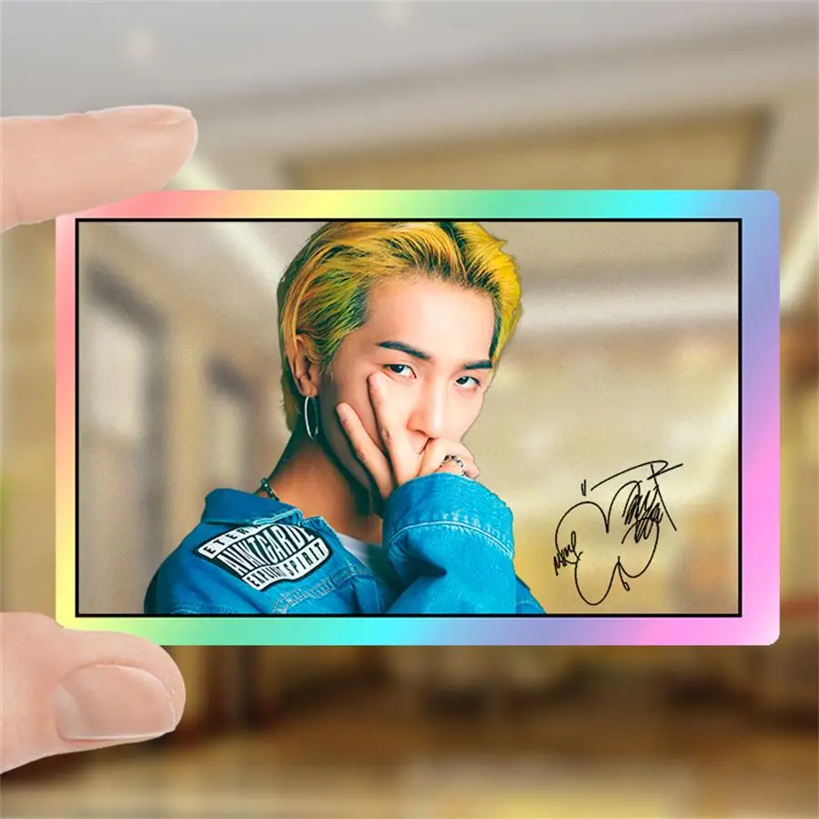 Kpop победитель ПВХ прозрачная фото карта Кан сын Юн ли сын Хун коллективные карты Мино Ким Чжин Ву HD Фотокарта
