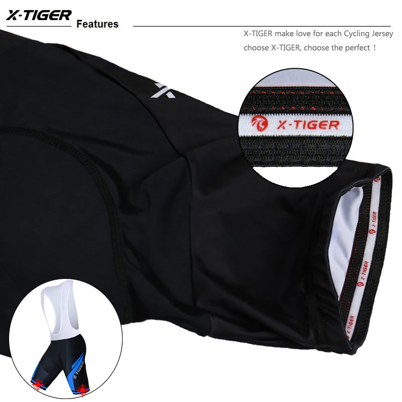 X-Tiger Pro Набор Джерси для велоспорта летняя одежда для велоспорта Майо Ropa Ciclismo Одежда для гонок и велоспорта комплект одежды для горного велосипеда