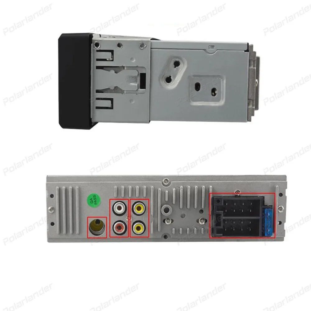 Многофункциональный автомобильный MP5 плеер 4 дюйма 4*45 Вт FM/USB поддержка микрофона TF карта Bluetooth handfree пульт дистанционного управления Aux вход приемник