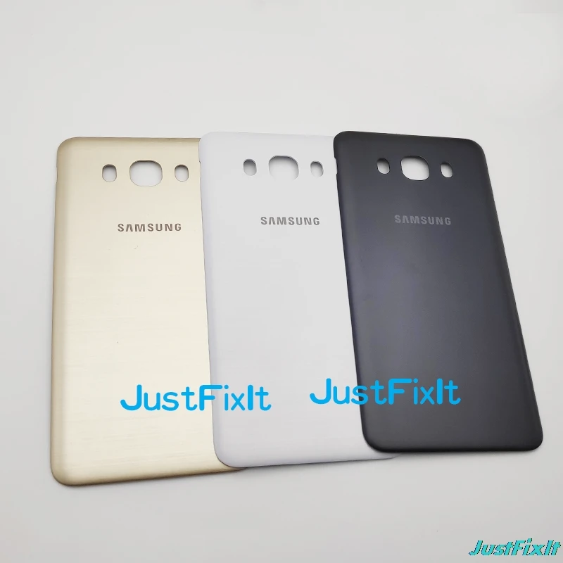 Оригинал для SAMSUNG Galaxy J7 2016 J710 J710F SM задняя крышка батарейного отсека стеклянная