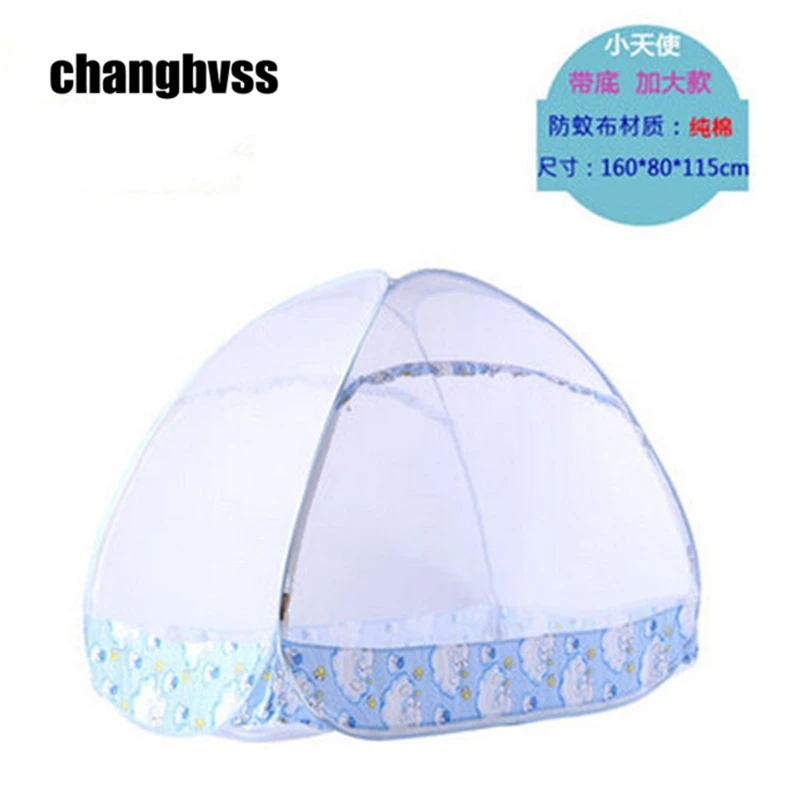 Складная детская кровать с москитной сеткой палатка портативная навес